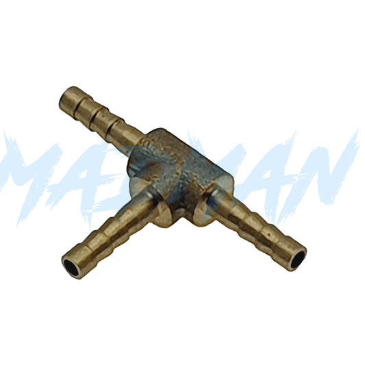 Tee for Boost Pipe - 4mm Brass type